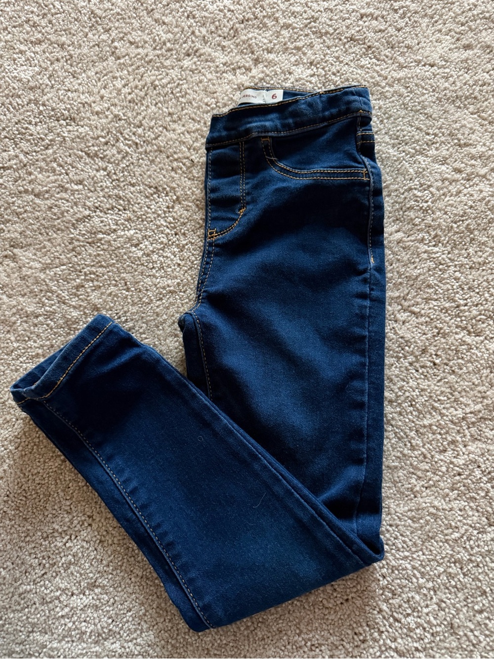 Girls Dark Blue Skinny Jeans - Levi’s